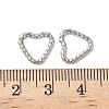 304 Stainless Steel Twisted Linking Rings STAS-L300-006A-P-3