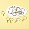 50Pcs Iron Keychain Ring IFIN-FS0001-56-9