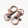 Alloy Swivel Lobster Claw Clasps E168-R-NR-1