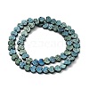 Electroplated Natural Lava Rock Beads Strands G-Q1009-G01-01-3