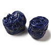 Natural Lapis Lazuli Carved Beads G-P550-07-2