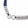 Adjustable Nylon Thread Bracelet Making AJEW-JB00513-02-2