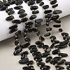 Natural Black Obsidian Beads Strands G-F821-C02-01-1