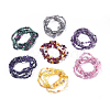 Natural Mixed Gemstone Bead Stretch Bracelets BJEW-K213-M01-1