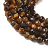 Natural Tiger Eye Beads Strands G-A129-3mm-C02-4