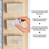 Clear Acrylic Soap Stamps DIY-WH0445-006-5