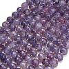 Dyed Imitation Jade Glass Beads Strands GL-Z001-02A-08-1