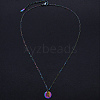201 Stainless Steel Pendants Necklaces LS-NJEW-S105-JN627-8-2