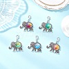 Resin Pendant Docorations X-HJEW-JM03704-1