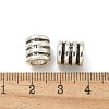 Tibetan Style Alloy European Beads TIBE-P003-16AS-2