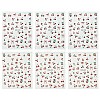 6 Sheets 2 Styles PVC Nail Art Stickers MRMJ-CJ0001-27-1