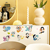 3 Sheets 3 Styles PVC Waterproof Decorative Stickers DIY-WH0404-567-6