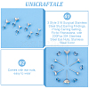 Unicraftale 150Pcs 3 Style 316 Surgical Stainless Steel Stud Earring Findings STAS-UN0057-18-4