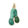 Alloy Enamel Pendants ENAM-S023-01G-A-2