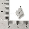 304 Stainless Steel Manual Polishing Charms STAS-M059-02P-01-3