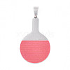 Printed 201 Stainless Steel Pendants STAS-T066-86M-2