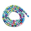 Synthetic Turquoise Beads Strands G-U004-02S-4
