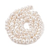 Electroplated Shell Pearl Beads Strands BSHE-C006-06A-2