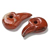 Natural Red Jasper Carved Pendants G-H089-01F-2