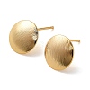 Brass Stud Earring Findings KK-P285-02G-1