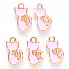 Alloy Enamel Charms X-ENAM-S121-032B-2