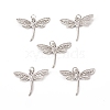 Brass Micro Pave Cubic Zirconia Pendants KK-E068-VB303-4