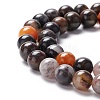 Natural Brecciated Jasper Beads Strands G-M381-01C-2