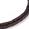 Synthetic Black Stone Beads Strands G-G783-21-3