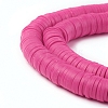 Handmade Polymer Clay Heishi Beads X-CLAY-R067-8.0mm-31-2