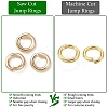 925 Sterling Silver Saw Cut Open Jump Rings STER-F036-02G-0.7x7mm-2