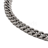 304 Stainless Steel Cuban Link Chain Necklaces NJEW-D050-01A-P-2