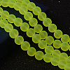 Transparent Glass Bead Strands GLAA-S031-4mm-30-1