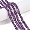 Natural Lepidolite Beads Strands G-N342-138A-4