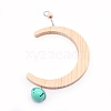 Wooden Swing AJEW-WH0017-60B-1