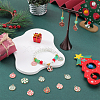 SUNNYCLUE 40Pcs 10 Style Christmas Themed Alloy Enamel Pendants ENAM-SC0003-74-4