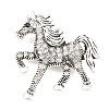 Alloy Rhinestone Lapel Pin Brooches JEWB-C057-01AS-02-1