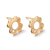 201 Stainless Steel Stud Earring Findings STAS-K241-07G-1