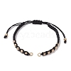 Polyester Braided Bead Bracelet Making AJEW-JB01250-02-1