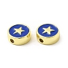 Brass Enamel Beads KK-E068-VB454-1-3