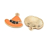 Halloween Theme Alloy Enamel Pendants FIND-U010-01-2