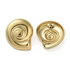 Ion Plating(IP) 304 Stainless Steel Stud Earrings EJEW-C080-01G-1