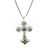 Alloy Pendant Necklaces WG8265-8-1