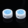 Handmade Polymer Clay Beads CLAY-N008-041B-3