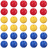 Opaque Acrylic Beads SACR-PA0001-04B-02-6