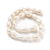 Natural Keshi Pearl Cultured Freshwater Pearl Beads Strands PEAR-P062-34-3