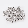 Tibetan Style Hollow Tube Beads LS-LF10482Y-NF-1