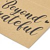 Kraft Paper Thank You Greeting Cards DIY-F120-01I-5