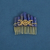 Natural Lapis Lazuli Hair Bands PW-WGDBAA6-05-1