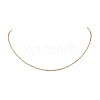 304 Stainless Steel Singapore Chain Necklaces NJEW-JN05167-01-2