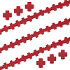 1 Strand Synthetic Coral Beads Strands CORA-FH0001-01-1